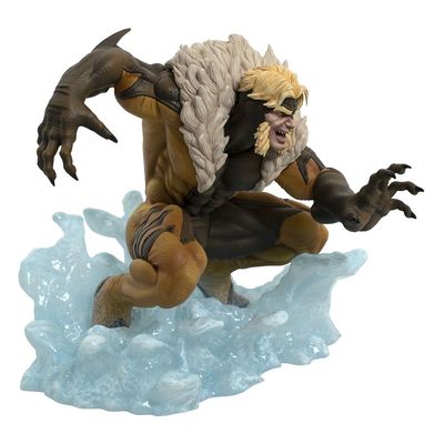 Marvel Comic - Gallery diorama - Sabretooth 16 cm - Diamond Select