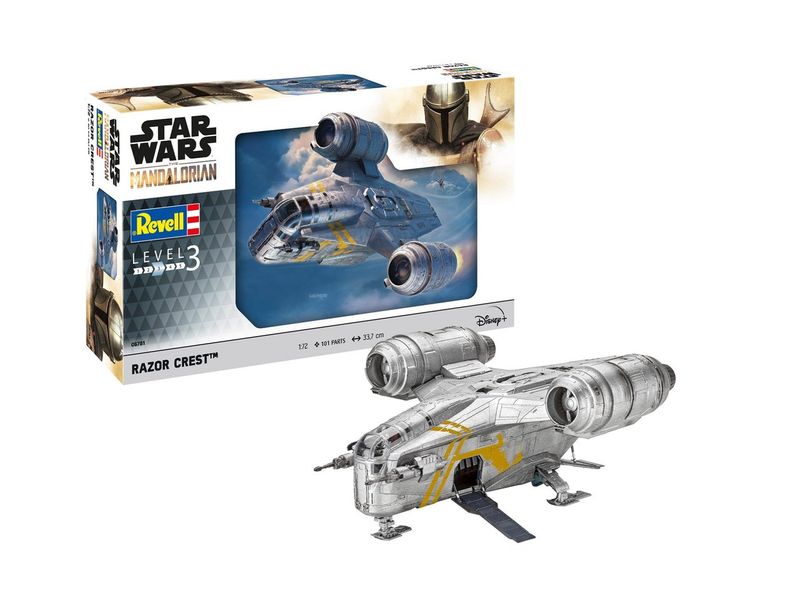 Star Wars The Mandalorian - Maquette 1/72 The Razor Crest 34 cm - Revell