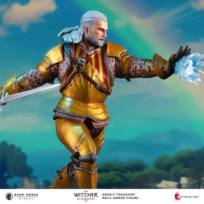 The Witcher 3 - Statuette PVC Geralt Toussaint Relic Armor 20 cm - Dark Horse