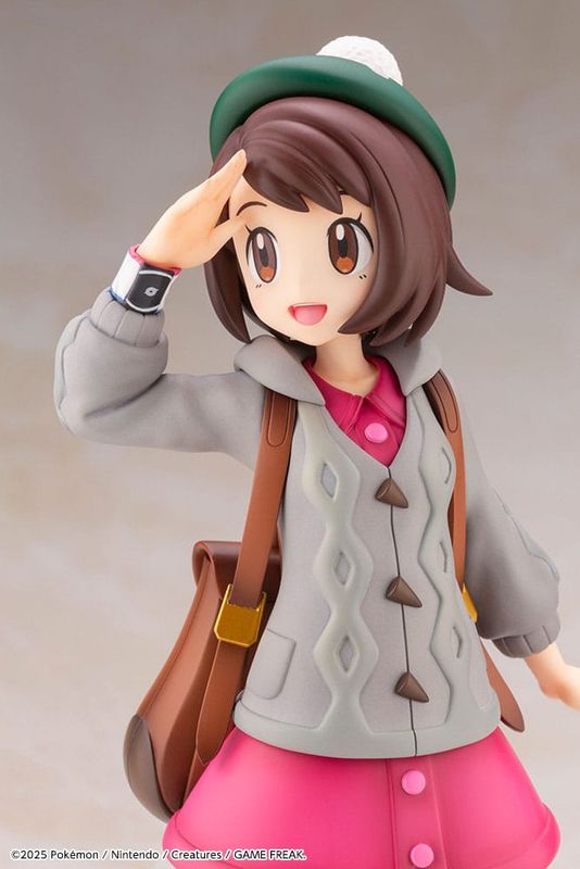 Pokémon - Statuette ARTFXJ 1/8 Gloria &amp; Larméléon 21 cm - Kotobukiya