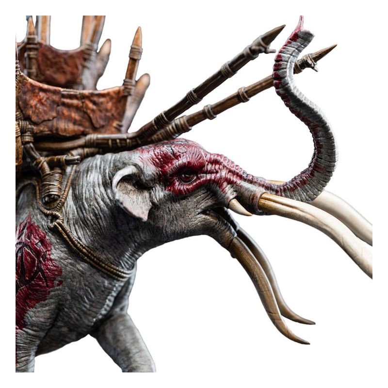 Le Seigneur des Anneaux - Statuette Mumak in Battle 17 cm - Weta Workshop