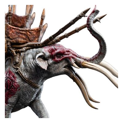 Le Seigneur des Anneaux - Statuette Mumak in Battle 17 cm - Weta Workshop