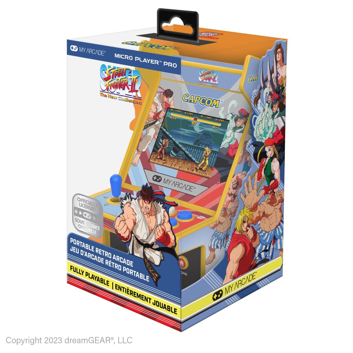 Mini Borne d&#39;Arcade - Micro Player Pro - Super Street Fighter II - My Arcade