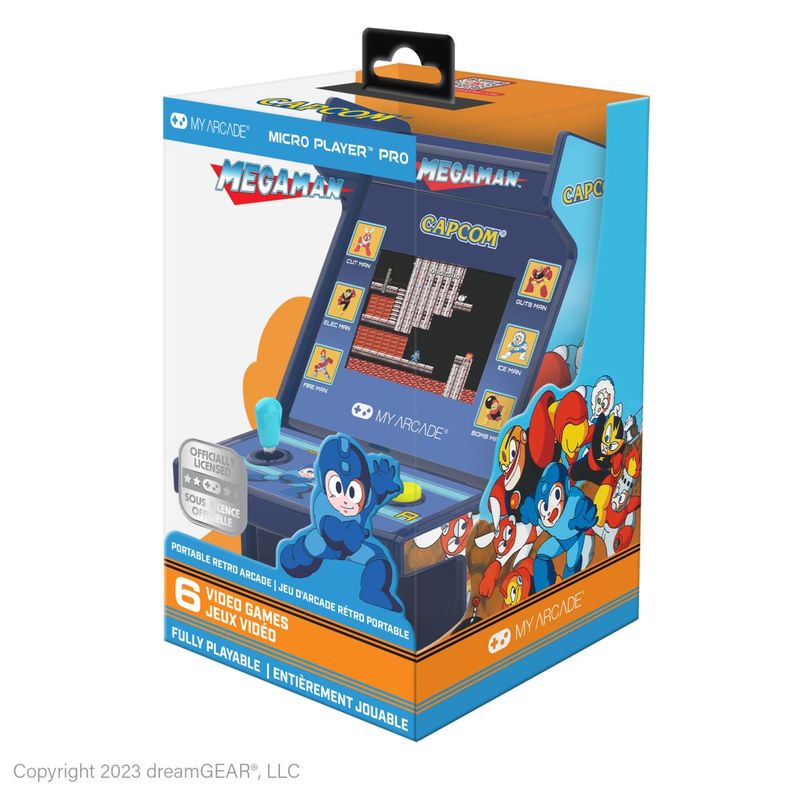Mini Borne d&#39;Arcade - Micro Player Pro - Mega Man - My Arcade