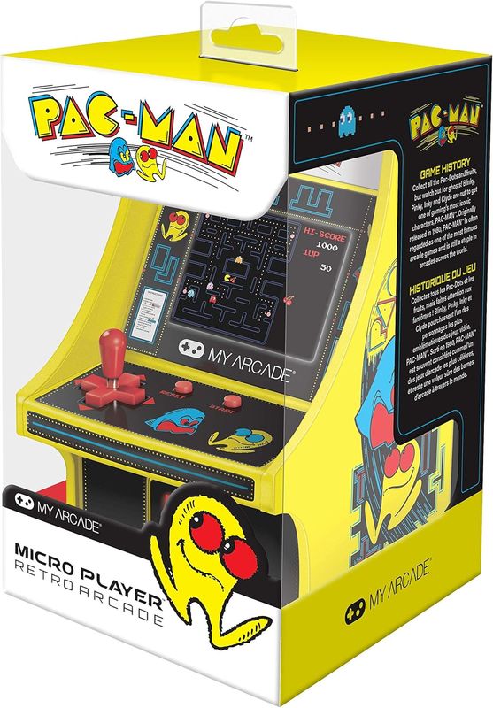 Mini Borne d&#39;Arcade - Micro Player - Pac Man - My Arcade