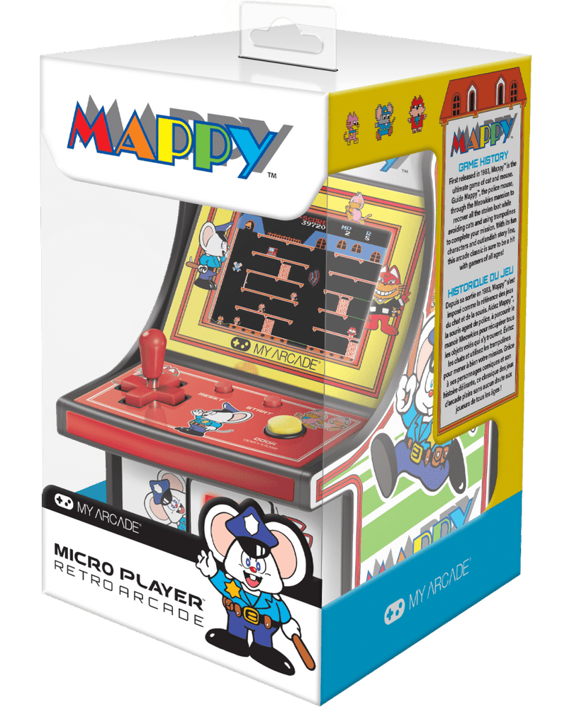 Mini Borne d&#39;Arcade - Micro Player - Mappy - My Arcade