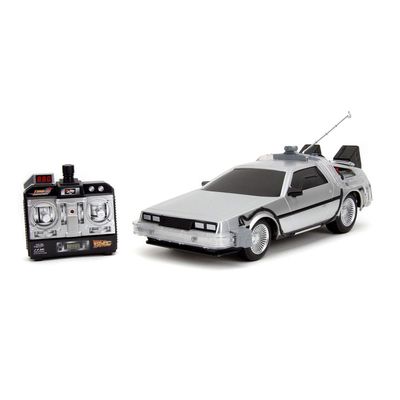 Retour vers le Futur - Delorean 1/16 RC Time Machine contrôle infrarouge - Jada Toys