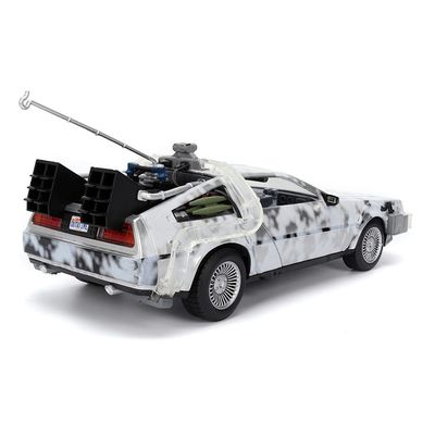 Retour vers le Futur - Delorean 1/24 Time Machine Frost - Jada Toys