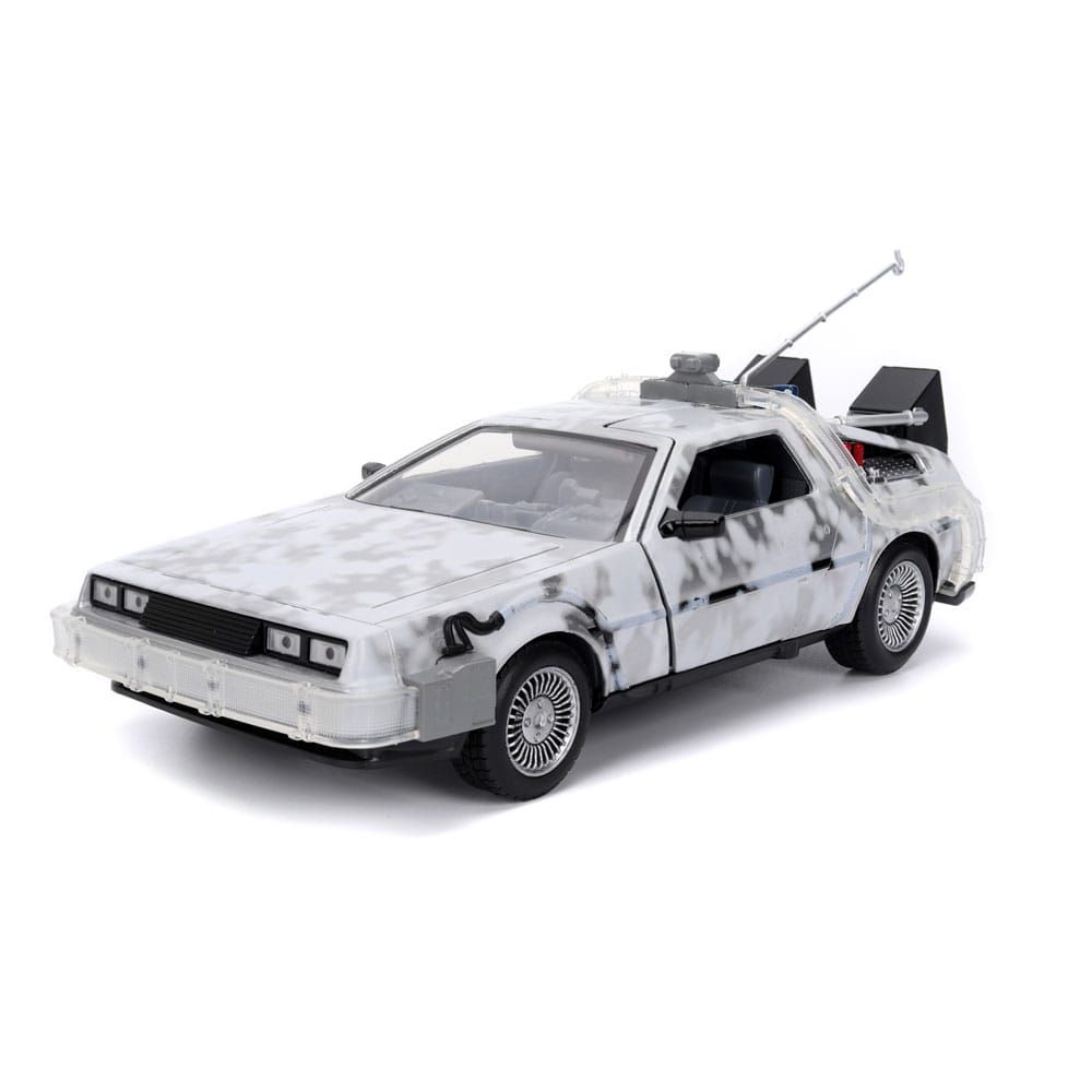 Retour vers le Futur - Delorean 1/24 Time Machine Frost - Jada Toys