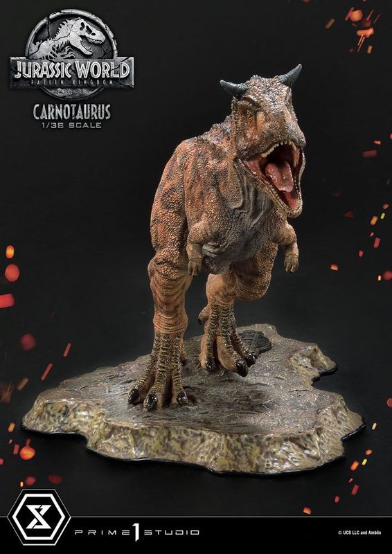Jurassic World: Fallen Kingdom - Statuette Prime Collectibles 1/38 Carnotaurus 16 cm - Prime 1 Studio