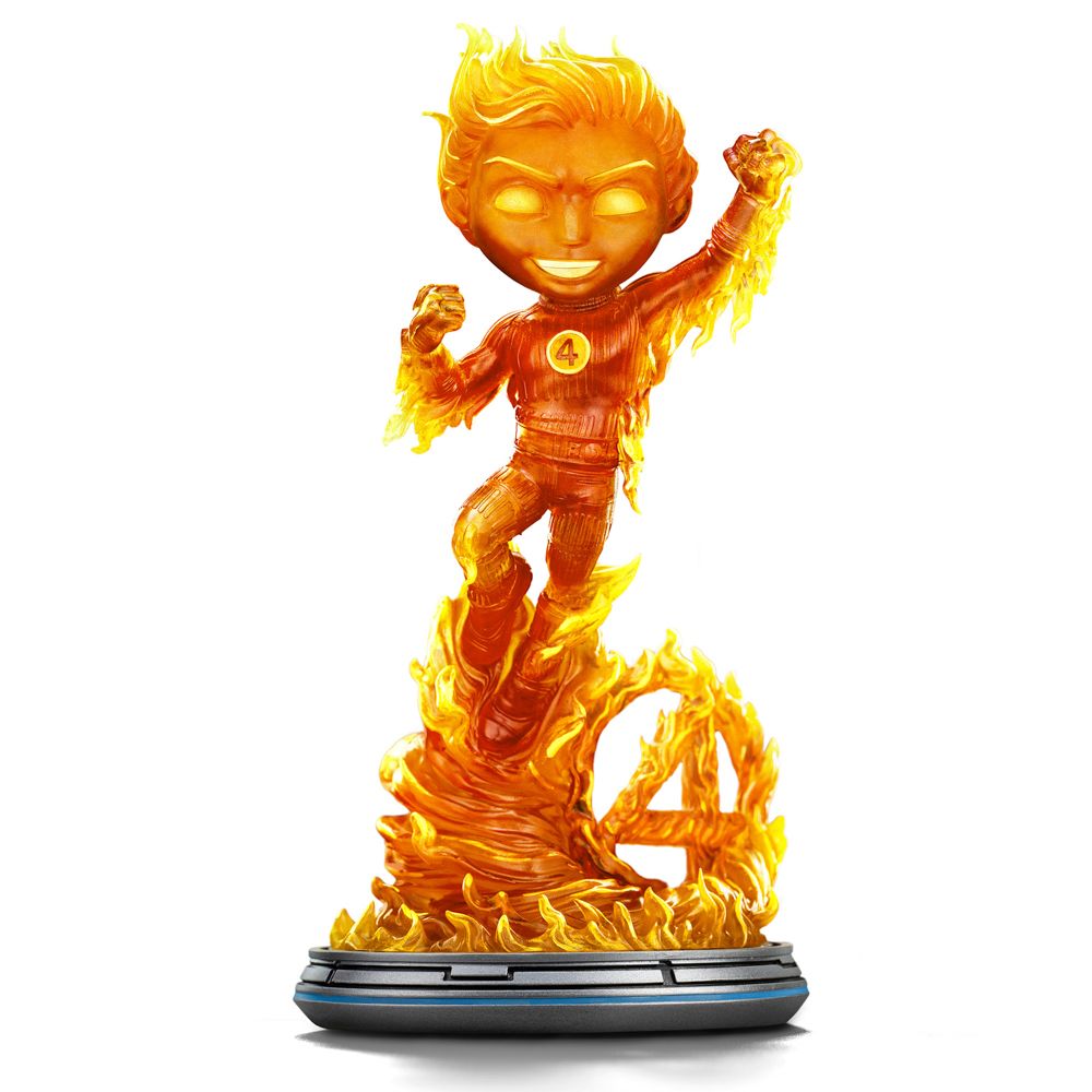 Les Quatre Fantastiques : Premiers Pas - Statue Torche Humaine Minico - Iron Studios