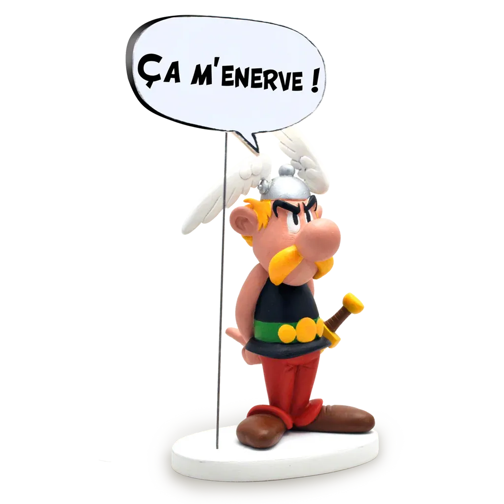 Astérix - Figurine Résine Astérix Collection Bulles 15,5 cm - Plastoy
