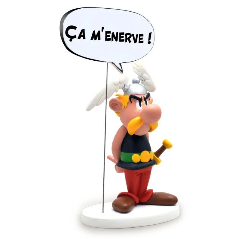 Astérix - Figurine Résine Astérix Collection Bulles 15,5 cm - Plastoy