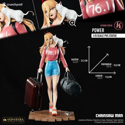 Chainsaw Man - Statuette PVC 1/8 Power 21 cm - Kitsune Statue