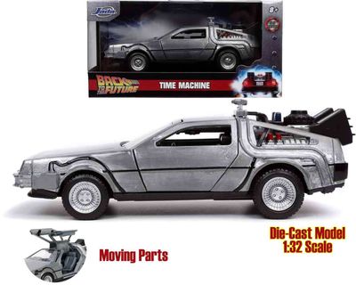 Retour vers le futur 1 - 1982 De Lorean Dmc 12 1:32 - Jada Toys