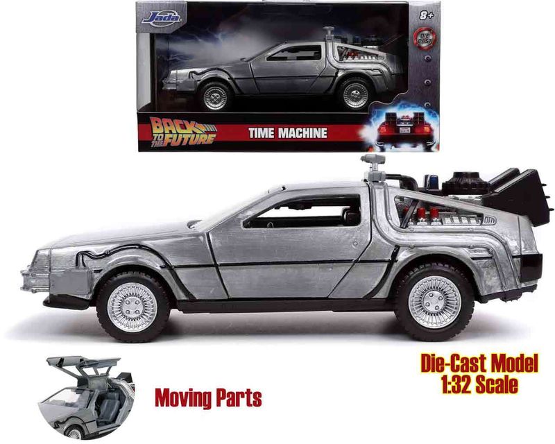 Retour vers le futur 1 - 1982 De Lorean Dmc 12 1:32 - Jada Toys
