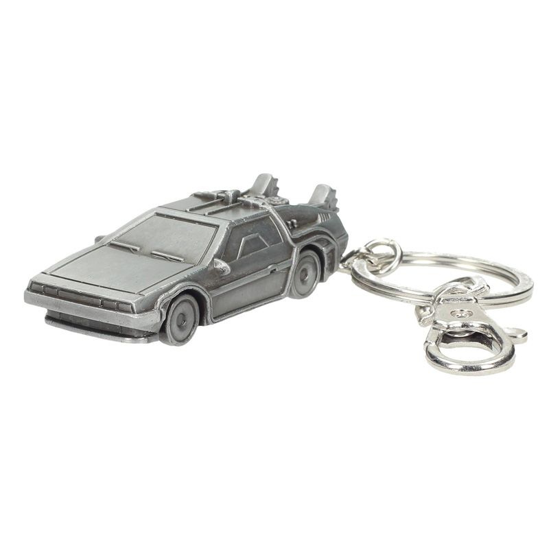 Retour Vers Le Futur - Porte Cle Metal Delorean 3d - SD Toys