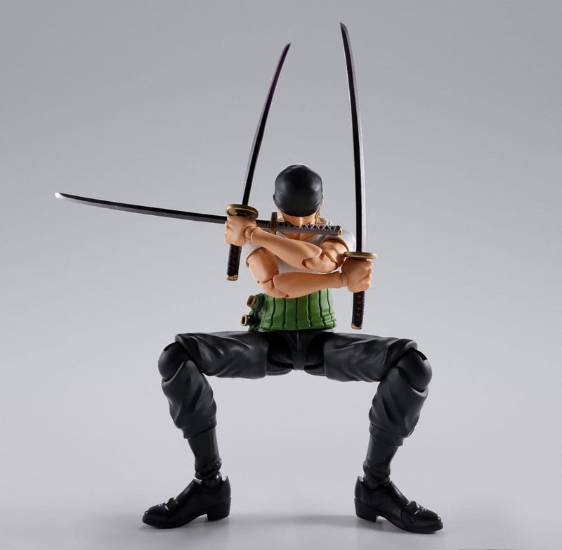 One Piece - Figurine S.H.Figuarts Roronoa Zoro Romance Dawn Ver. 15 cm - Bandai