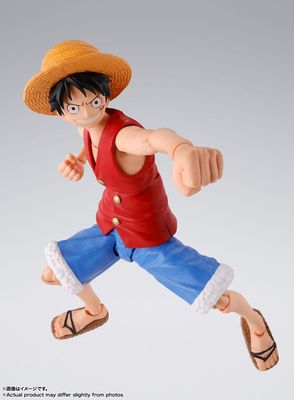 One Piece - Figurine S.H. Figuarts Monkey D. Luffy Romance Dawn 15 cm - Bandai