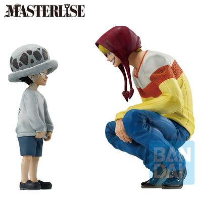One Piece - Figurine Ichibansho Trafalgar Law &amp; Corazon - Banpresto