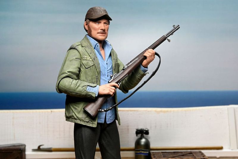Les Dents de la mer - Figurine Ultimate Sam Quint 50th Anniversary Figure 18 cm - NECA