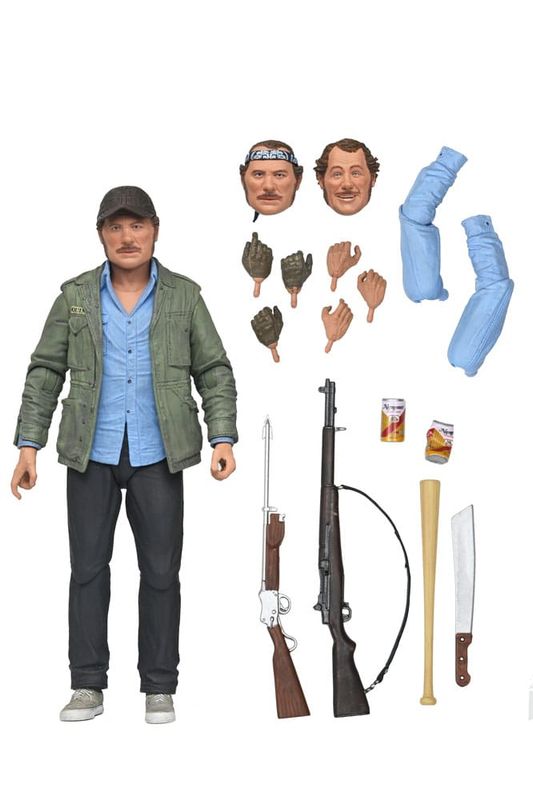 Les Dents de la mer - Figurine Ultimate Sam Quint 50th Anniversary 18 cm - NECA