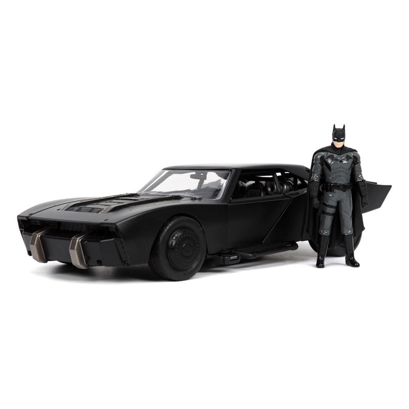 Batman - Batmobile métal 1/24 avec figurine Batman - Jada