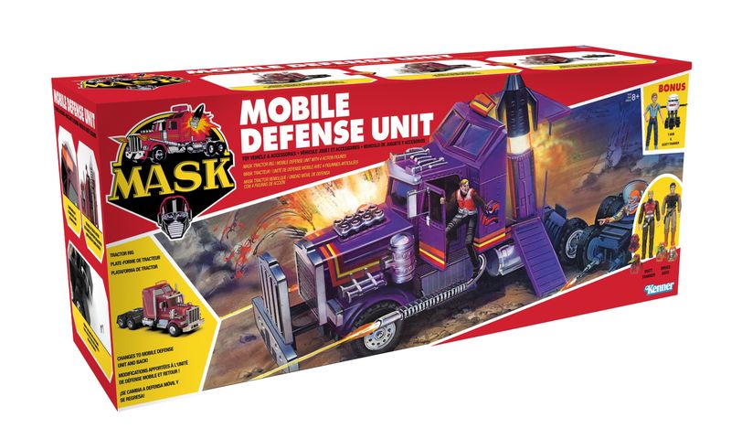 M.A.S.K. - Véhicule Mobile Defense Unit Edition Limitée SDCC 12 cm - The Loyal Subjects