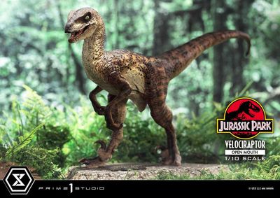 Jurassic Park - Statuette Prime Collectibles 1/10 Velociraptor Open Mouth 19 cm - Prime 1 Studio