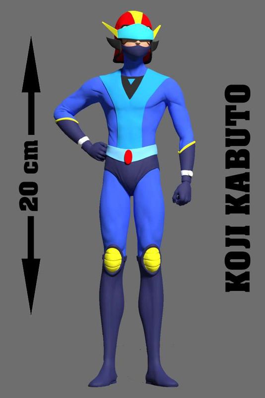 Goldorak - Figurine Vinyle Koji Kabuto 1/10 - Move The Game