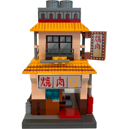 Naruto Shippuden - Building Blocks - Barbecue Cabin "Q"