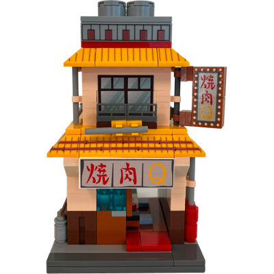 Naruto Shippuden - Building Blocks - Barbecue Cabin &quot;Q&quot;