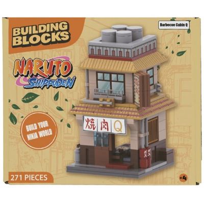 Naruto Shippuden - Building Blocks - Barbecue Cabin &quot;Q&quot;