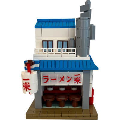 Naruto Shippuden - Building Blocks - Restaurant Ramen Irachu