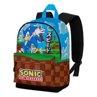 Sonic The Hedgehog - Sac à dos Fan HS SonicGreenhill Small - Karactermania