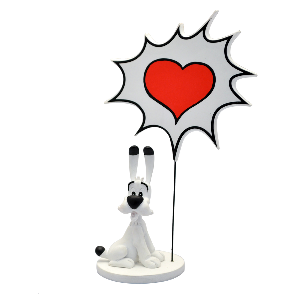 Astérix - Figurine Résine Idéfix Collection Bulles 15 cm - Plastoy