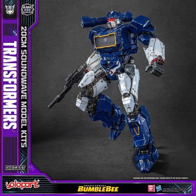 Transformers: Bumblebee - Model Kit AMK Pro Series Soundwave (Oversea Version) 20 cm - Yolopark
