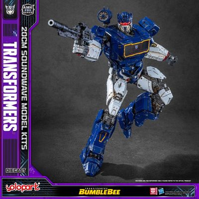 Transformers: Bumblebee - Model Kit AMK Pro Series Soundwave (Oversea Version) 20 cm - Yolopark