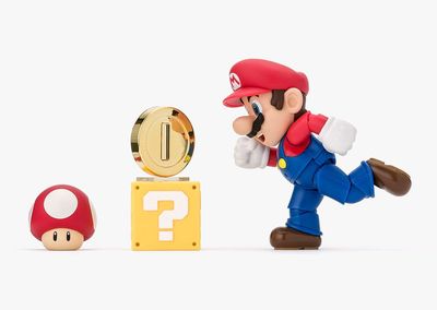 Super Mario - Figurine S.H. Figuarts Super Mario 10 cm - Bandai