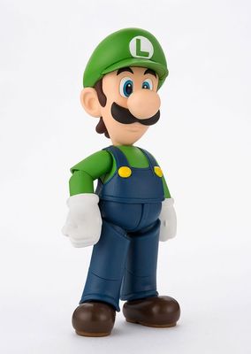 Super Mario - Figurine S.H. Figuarts Luigi 11 cm  - Bandai