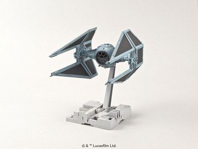 Star Wars - Maquette 1/72 Tie Interceptor 10 cm - Bandai