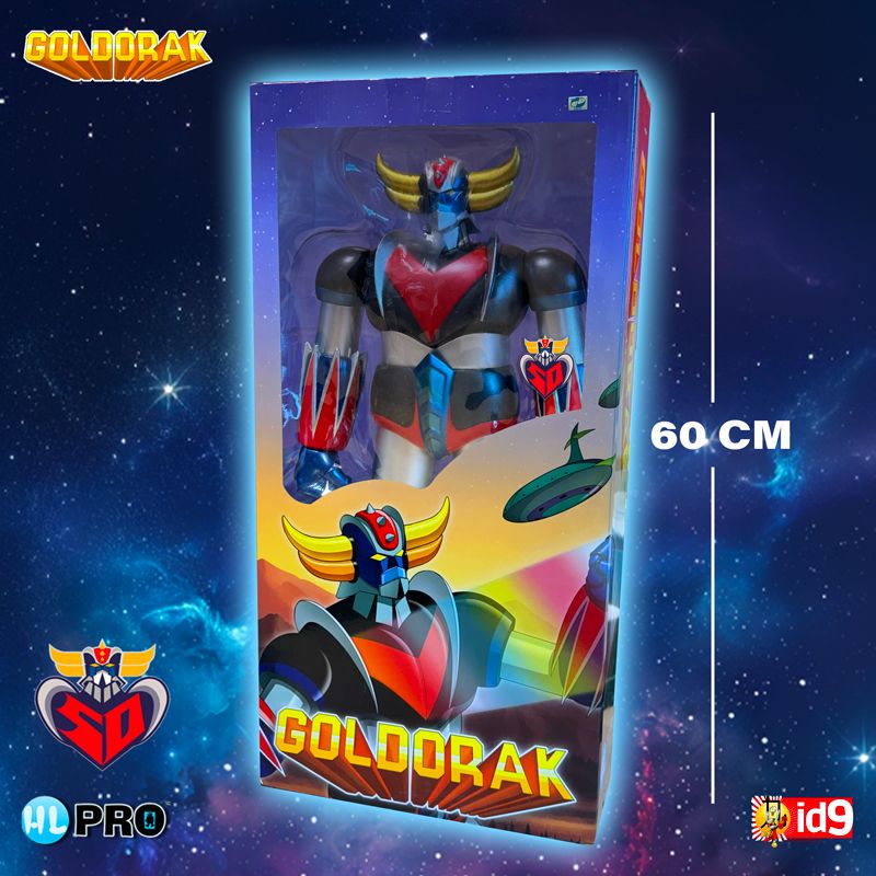 Goldorak - Figurine Goldorak 2025 Metallic Touch 50th Anniv. 60cm  - HL Pro