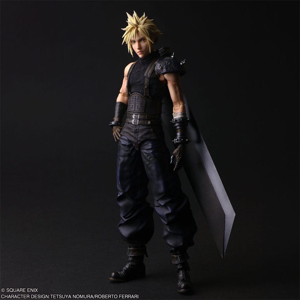 Final Fantasy VII Rebirth - Figurine Cloud Strife 27 cm Play Arts Shin - Square Enix
