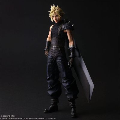 Final Fantasy VII Rebirth - Figurine Cloud Strife 27 cm Play Arts Shin - Square Enix