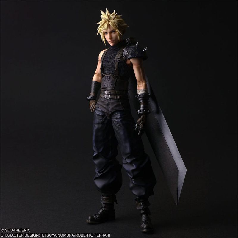 Final Fantasy VII Rebirth - Figurine Cloud Strife 27 cm Play Arts Shin - Square Enix