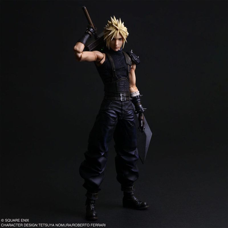 Final Fantasy VII Rebirth - Figurine Cloud Strife 27 cm Play Arts Shin - Square Enix