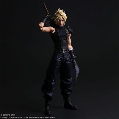 Final Fantasy VII Rebirth - Figurine Cloud Strife 27 cm Play Arts Shin - Square Enix