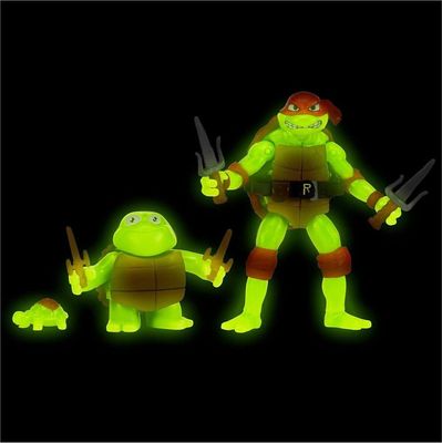Tortues Ninja - Pack 3 figurines Raphael Evolution 10 cm - Playmates