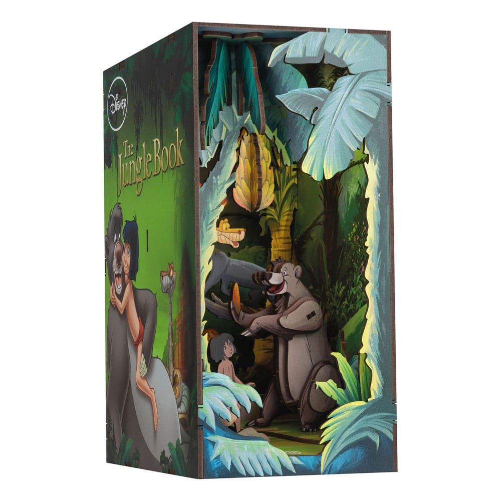Disney - Book Nook Tiny Adventures Le Livre de la jungle 23 cm - Revell