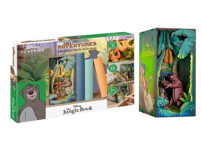 Disney - Book Nook Tiny Adventures Le Livre de la jungle 23 cm - Revell